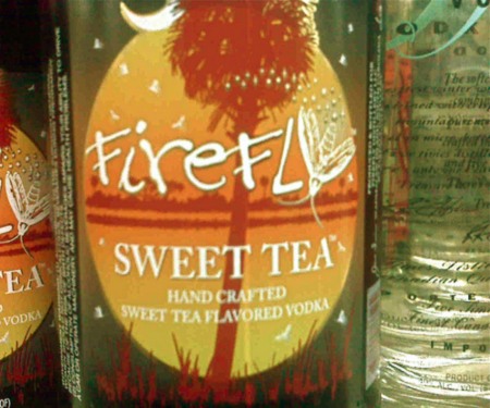 firefly vodka sweet tea vodka vodka FireFly Sweet Tea Label