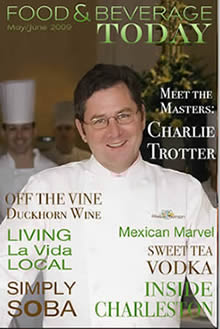 food and beverage magazine, may 2009, charlie trotter