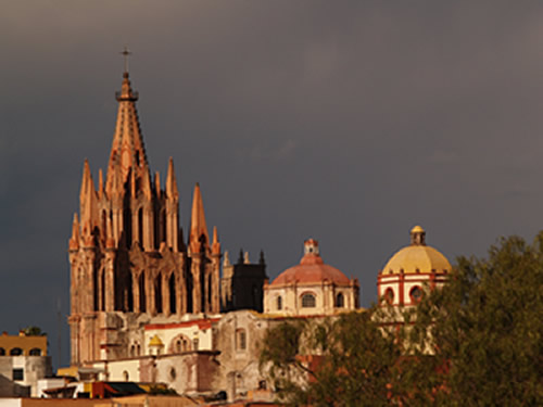 night food, food cart, san miguel de allende