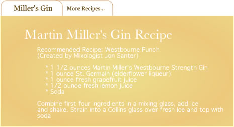 martin miller's gin, westbourne punch recipe from jon santer