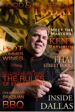 food and beverage magazine, july-august 2009, kent rathbun