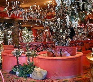 restaurant, christmas, dining room